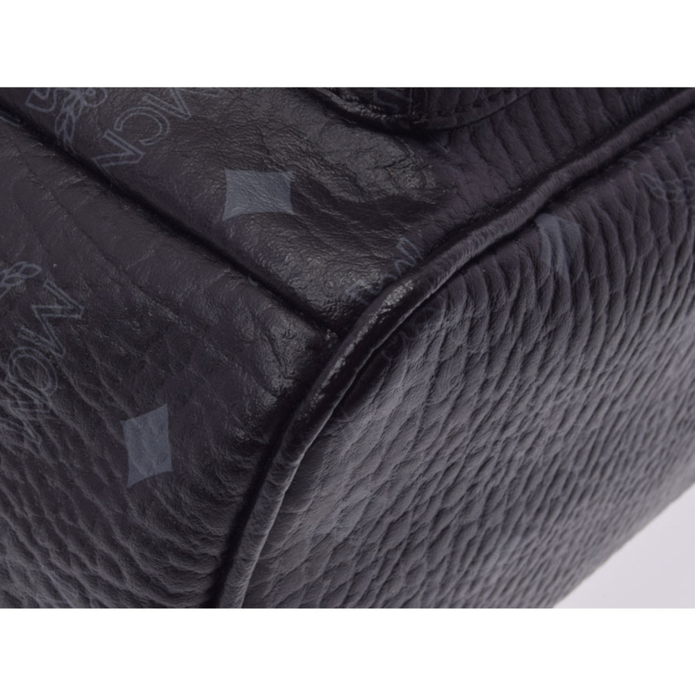 Mcm Backpack Studded Backpack Rucksack Black - image 7